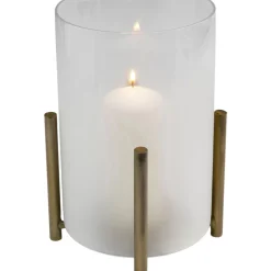Kerzenständer & Laternen|KARE Design Windlicht Pillar Steam 25Cm