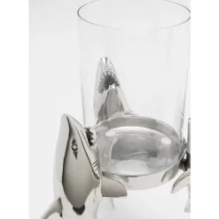 Kerzenständer & Laternen|KARE Design Windlicht Shark Family 23Cm