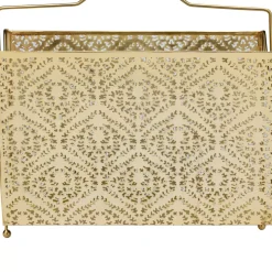 Zeitungsständer|KARE Design Zeitungsständer Basket Gold Gros