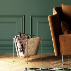 Zeitungsständer|KARE Design Zeitungsständer Basket Gold Gros
