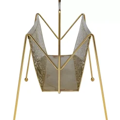 Zeitungsständer|KARE Design Zeitungsständer Basket Gold Klein